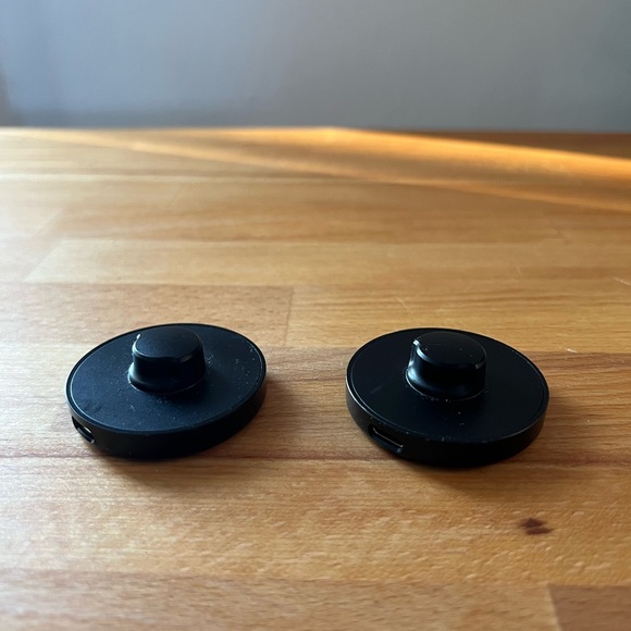 Oura Wearables Charger Black and Gold Sleek Design | Used Set of 2 (no ring) - Picture 2 of 3